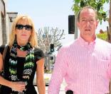 Michael Lohan et Kate Major, Los Angeles, le 4 mai 2010