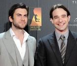 Wes Bentley et Charlie Cox à l'occasion de l'avant-première de  There be Dragons  au Capitol Cinema de Madrid, le 23 mars 2011.