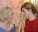 Le prince Charles et Camilla en visite officielle en Espagne, le 30 mars 2011. Dîner de Gala au Palais, à Madrid.