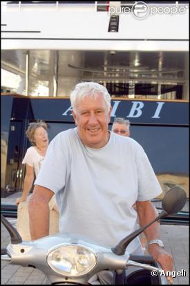 Stéphane Collaro à St-Tropez, en octobre 2008.