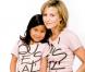 Claire Chazal pose contre l'illettrisme