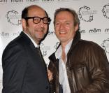 Ked Merad et Philippe Lefebvre lors de la 7 édition du Festival de la Réunion le 7 avril 2011 à Paris