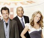 Matthew Perry dans sa nouvelle série Mr Sunshine. A droite de la photo : Andrea Anders, la petite amie de Matt LeBlanc 