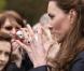Après l'inauguration de la Darwen Aldridge Community Academy dans la matinée du 11 avril 2011, le prince William et Kate Middleton étaient attendus au stade de Witton County, pour leur dernière sortie avant le mariage.