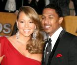 Mariah Carey et son époux Nick Cannon, en janvier 2010.