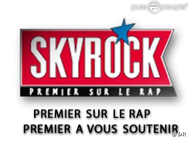 Affiche de soutien à Skyrock et Pierre Bellanger glanée sur la toile, avril 2011.