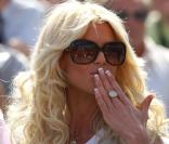  Victoria Silvstedt lors du tournoi de tennis de Monte-Carlo le 13 avril 2011 