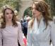 Rania de Jordanie battue par K.O par la belle Letizia d'Espagne...