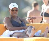 Serena Williams sur la plage de Miami, début avril 2011. La championne de tennis sort enfin de longs mois de problèmes de santé.