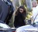 Victoria Beckham emmène Brooklyn et Romeo à leur leçon de football, en avril 2011.