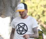 David Beckham s'est octroyé un petit moment de détente avec ses fils au bord de la mer