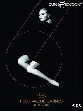 Affiche du 64e Festival de Cannes qui s'ouvrira le 11 mai 2011 à Cannes