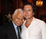 Daniel Darès et son fils en septembre 2010 