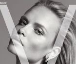 Natasha Poly en couverture de V magazine