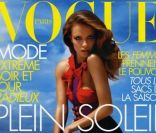 Natasha Poly en couverture du Vogue France