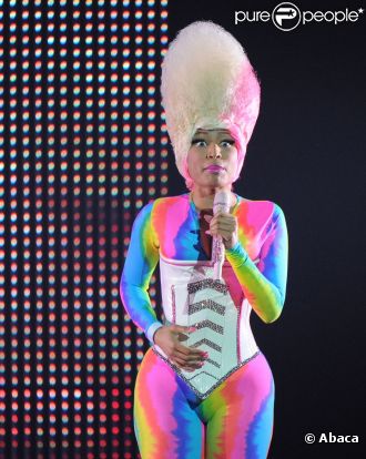 Nicki Minaj en concert à Los Angeles le 25 avril 2011 
