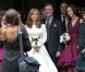 Photo de famille lors du mariage de Caleb Knightley au Pollokshields Burgh Hal de Glasgow en Ecosse le 23 avril 2011