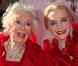 Ann Rutherford et Anne Jeffreys, à l'occasion de l'avant-première de Un Américain à Paris (qui va ressortir en salles pour son 60e anniversaire), au Grauman's Chinese Theatre, à Los Angeles, le 28 avril 2011.