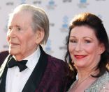 Peter O'Toole et sa fille, à l'occasion de l'avant-première de  Un Américain à Paris  (qui va ressortir en salles pour son 60e anniversaire), au Grauman's Chinese Theatre, à Los Angeles, le 28 avril 2011.
