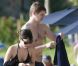 Rachel Bilson absolument ravissante et son chéri Hayden Christensen, lors d'un week-end romantique à la Barbade, le 22 avril 2011.