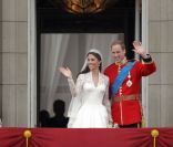 Le prince William et son épouse Kate, le vendredi 29 avril 2011, lors de leur mariage.