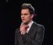 Matthew-Raymond Barker chante sur le plateau de X Factor le 3 mai 2011 sur M6