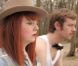 Luce et Gaël Giraudeau dans le sketch de Western Spaghetti