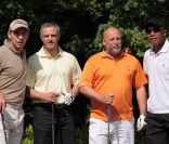Le Trophée Sport Passion a eu lieu le 12 mai 2011 à Feucherolles. Il a réuni une belle brochette de footballeurs, comme ici Boghossian, Alain Roche, Franck Dumas et Antoine Kombouaré 