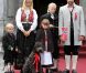 Le couple héritier de Norvège, Haakon et Mette-Marit, a honoré dans la plus pure tradition la fête nationale, le 17 mai 2011. En plus de leurs enfants, Marcus, Ingrid et Sverre, le labradoodle chéri de la famille, Milly Kakao, a assuré !