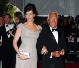 Julia Roberts et Giorgio Armani au Superheroes : Fashion and Fantasy, au MET de New York