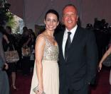 Kristin Davis et Michael Korrs au Superheroes : Fashion and Fantasy, au MET de New York