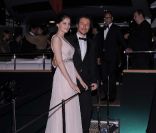 Stefano Accorsi et Laetitia Casta à la soirée Roberto Cavalli, à Cannes, le 18 mai 2011.<br />