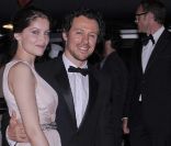 Stefano Accorsi et Laetitia Casta à la soirée Roberto Cavalli, à Cannes, le 18 mai 2011.<br />