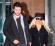 Christina Aguilera (avec son petit ami Mat Rutler) quitte le Ed Sullivan Theatre après avoir enregistré son passage au David Letterman Show, lundi 16 mai 2011, à Los Angeles.