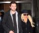Christina Aguilera (avec son petit ami Mat Rutler) quitte le Ed Sullivan Theatre après avoir enregistré son passage au David Letterman Show, lundi 16 mai 2011, à Los Angeles.