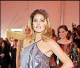 Doutzen Kroes à la soirée du MET à New York, le 5/05/08