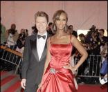 Iman et David Bowie à la soirée du MET à New York, le 5/05/08
