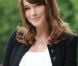Carla Bruni-Sarkozy, que la grossesse rend resplendissante, accueille les épouses des chefs d'Etat du G8 à la villa Strassburger à Deauville, le 26 mai 2011