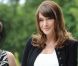 Carla Bruni-Sarkozy accueille les épouses des chefs d'Etat du G8 à la villa Strassburger à Deauville, le 26 mai 2011