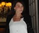 Carla Bruni-Sarkozy ne peut plus cacher sa grossesse le 26 mai 2011 à Deauville à l'occasion du G8.