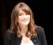 Carla-Bruni Sarkozy dévoile son ventre rond à l'issue d'une réunion  organisée en marge du sommet du G8, à Deauville, le 26 mai 2011.