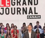 Ali Baddou sur le plateau du Grand Journal sur Canal + en avril 2011  