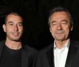  Ali Baddou et Michel Denisot lors du 63e Festival de Cannes en mai 2010 