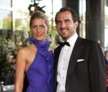 Tatiana et Nikolaos de Grèce lors de la célébration du 40e anniversaire de la princesse Maxima des Pays-Bas à Amsterdam le 27 mai 2011