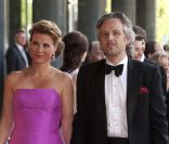 Martha Louise de Norvège et son époux Ari Behn lors de la célébration du 40e anniversaire de la princesse Maxima des Pays-Bas à Amsterdam le 27 mai 2011