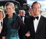 Jaime de Bourbon de Parme et sa compagne Paulette van Ommen lors de la célébration du 40e anniversaire de Maxima des Pays-Bas à Amsterdam le 27 mai 2011