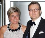 Constantijn et Laurentien des Pays-Bas lors de la célébration du 40e anniversaire de Maxima des Pays-Bas à Amsterdam le 27 mai 2011