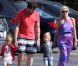 Tori Spelling, psychédélique et enceinte, pour un week-end en famille !