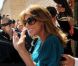Elisabetta Canalis a soutenu son amie la présentatrice de télévision Maddalena Corvaglia lors de son mariage avec le guitariste italien Stef Burns, à Modène le 28 mai 2011., à Modène le 28 mai 2011.