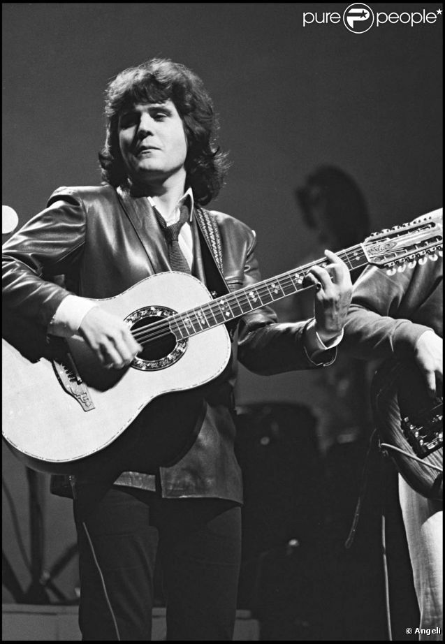 Daniel Balavoine, à Paris, le 1er février 1980.